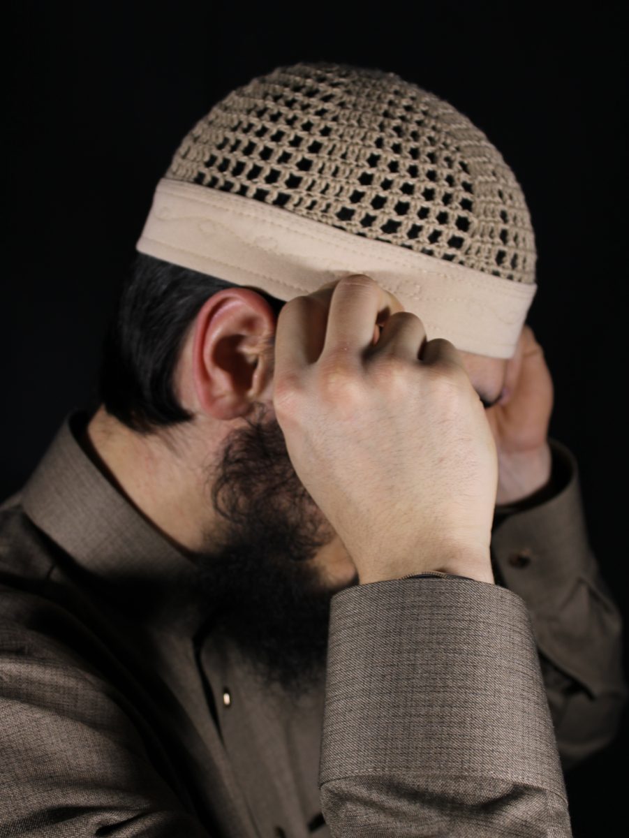 Ägyptische Mütze Creme