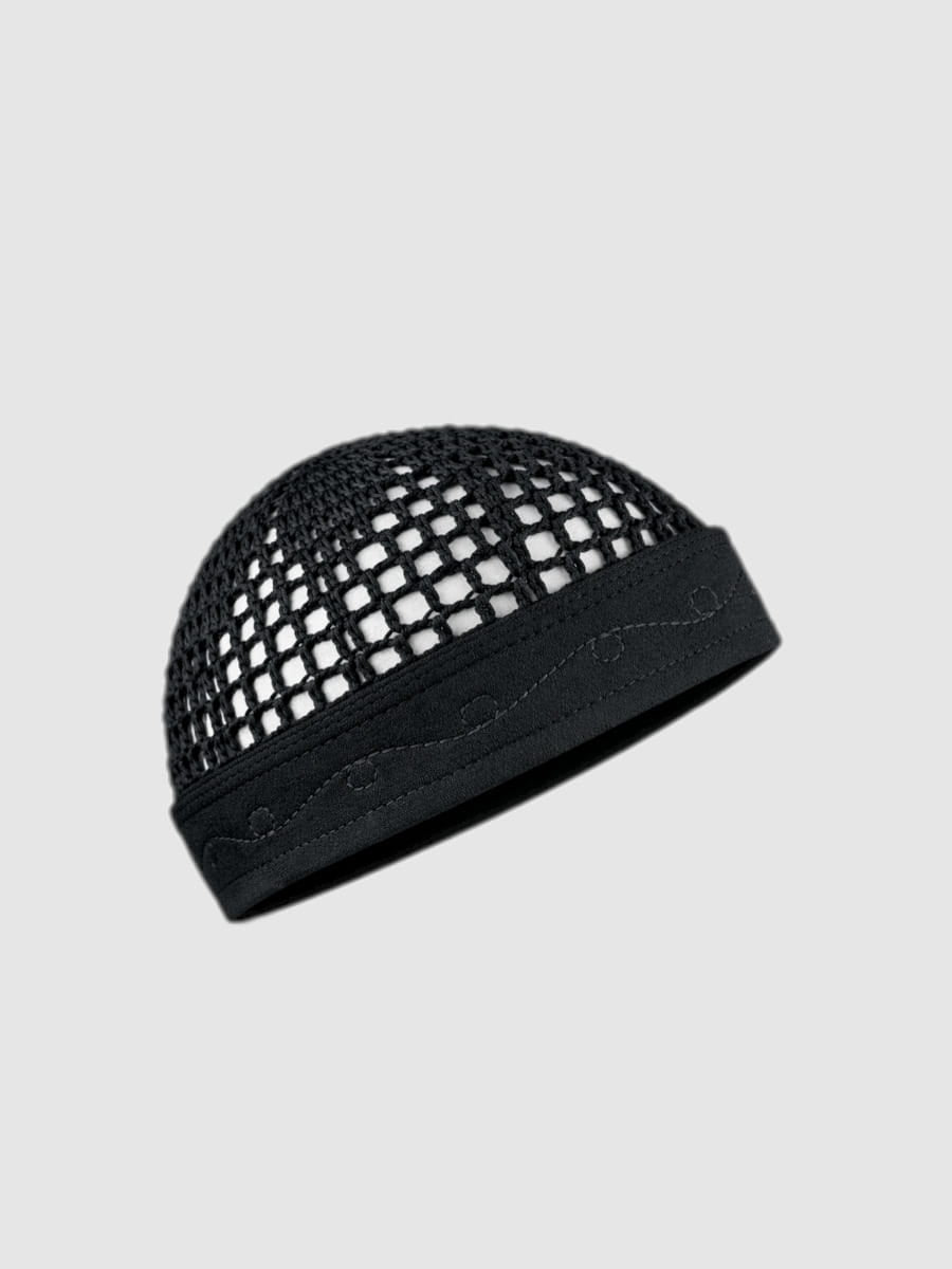 Ägyptische Mütze Schwarz