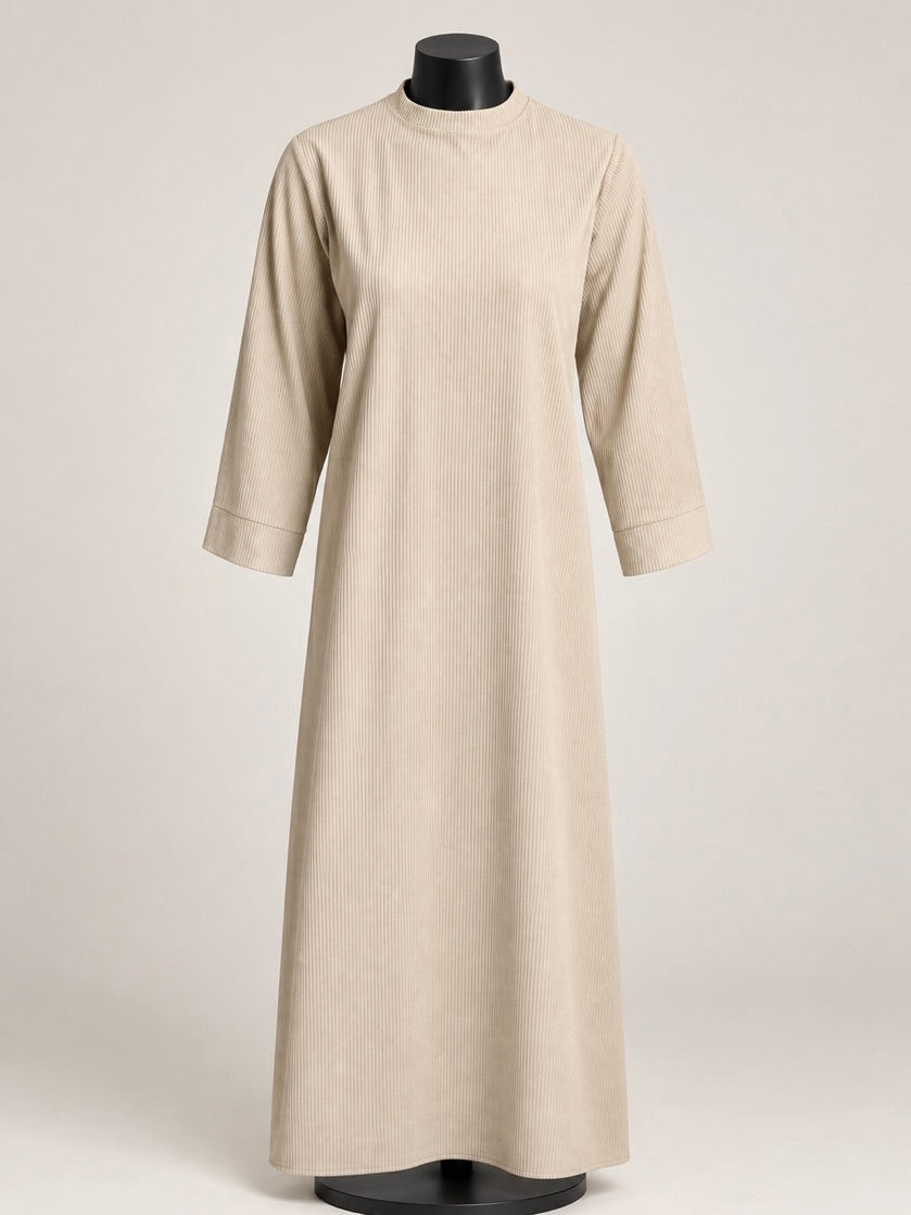 Lange Corduroy-Abaya