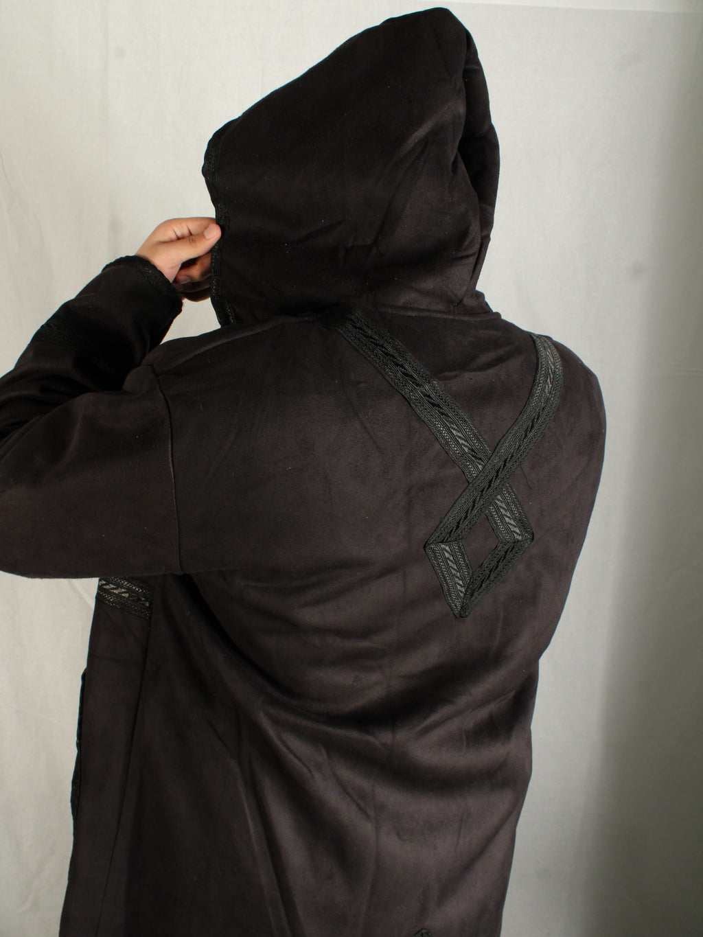 Premium Mantel in Schwarz