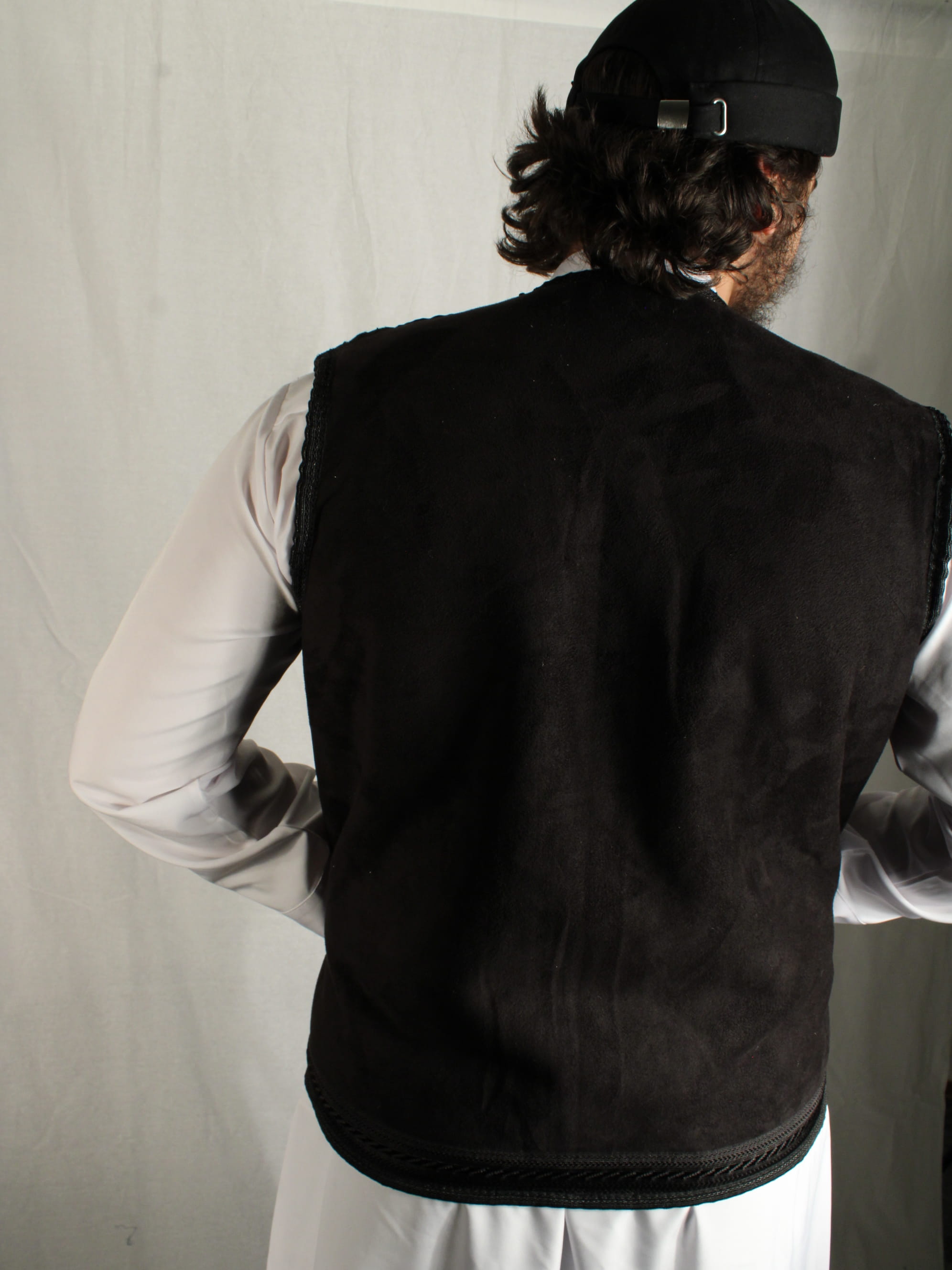 Premium Weste in Schwarz