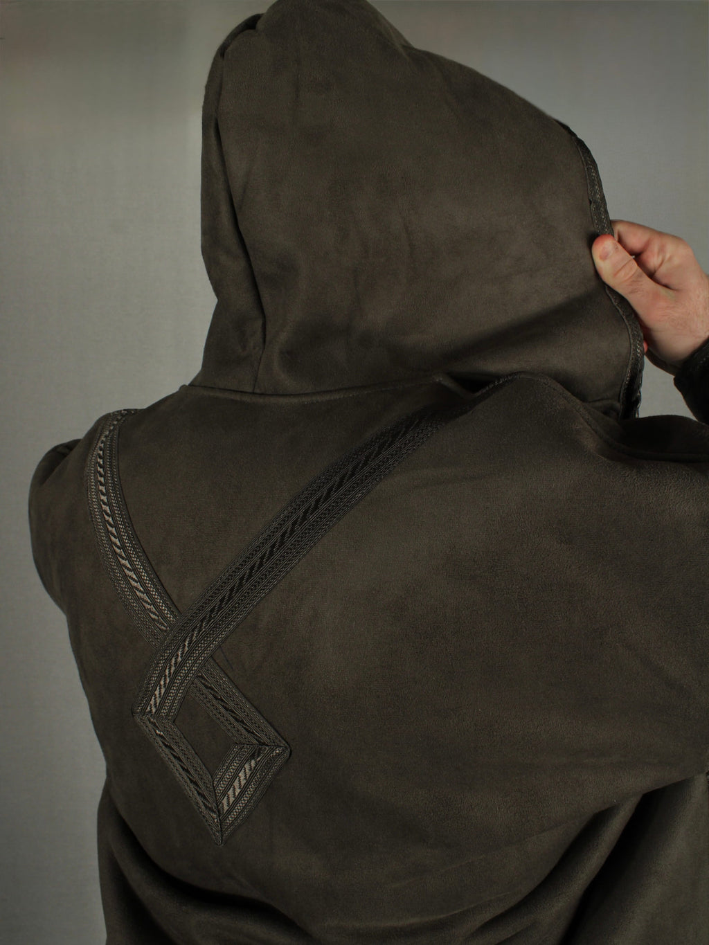 Premium Mantel in Grau