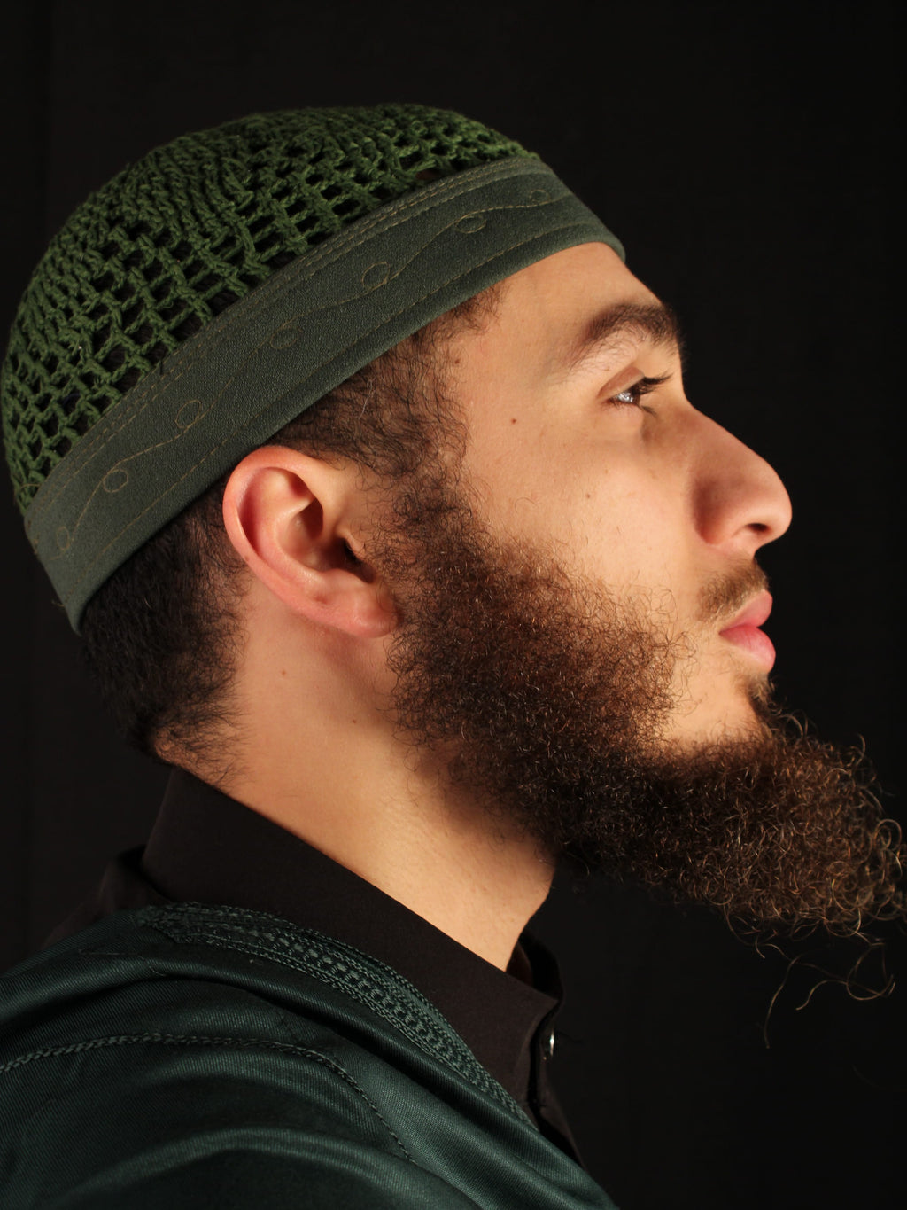 Ägyptische Mütze Grün