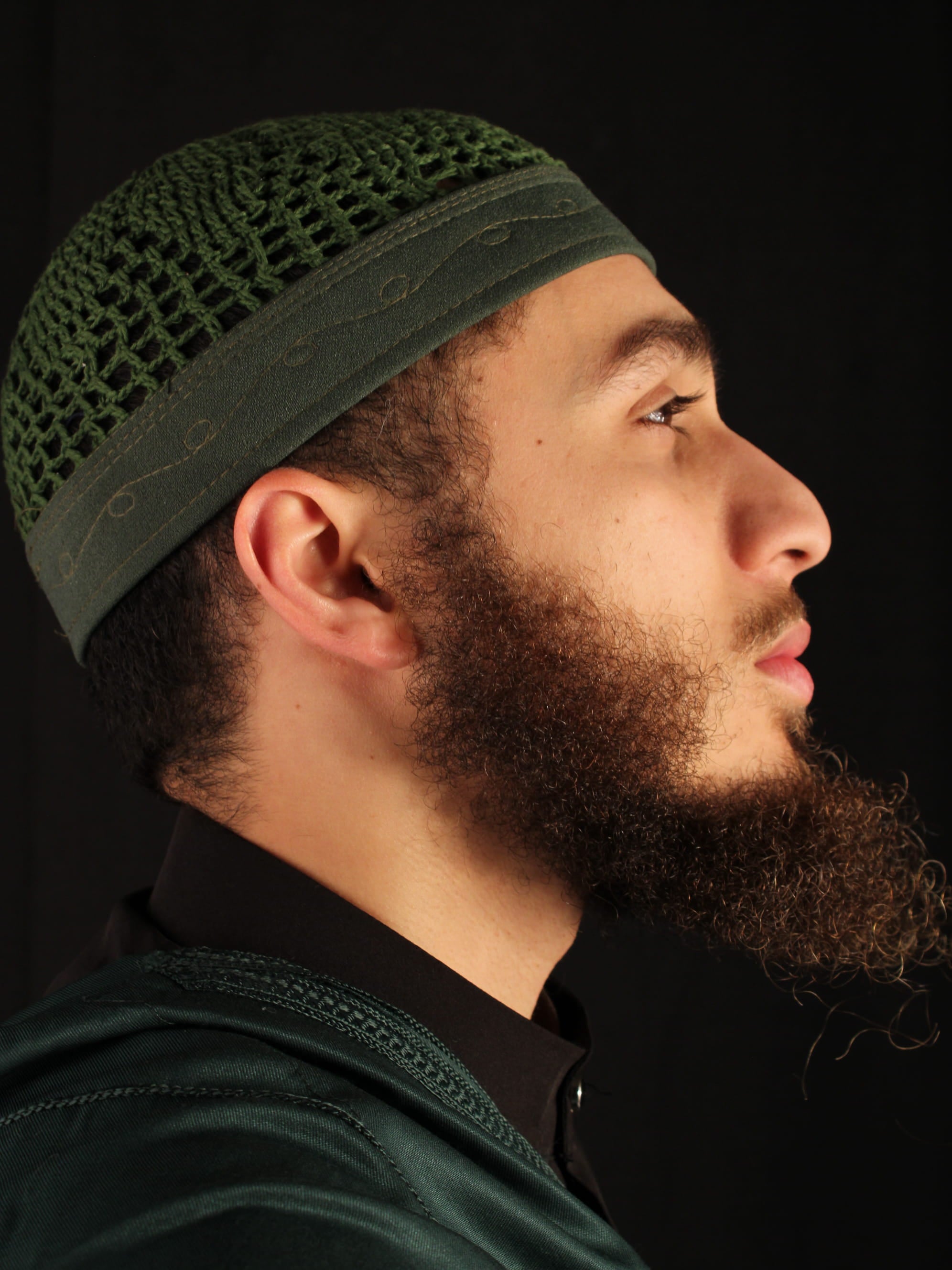 Ägyptische Mütze Grün