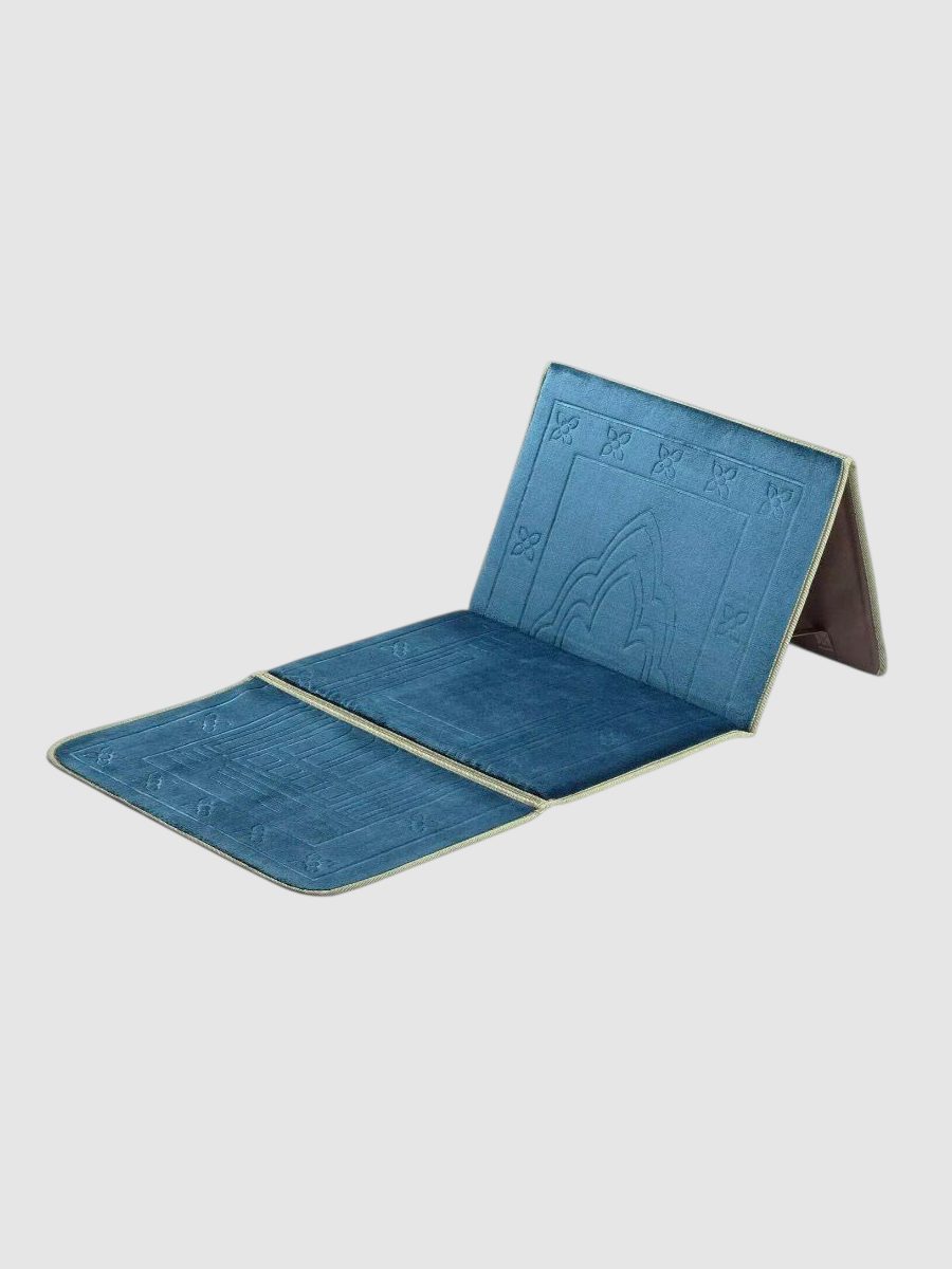Faltbarer Gebetsteppich Blau